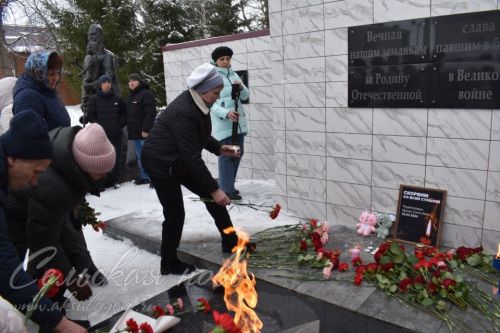 Аксубаевцы почтили память погибших от теракта в Подмосковье