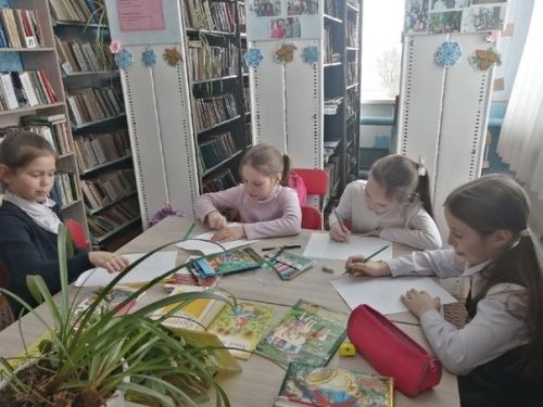 В весенние каникулы у сельских библиотекарей работы прибавилось