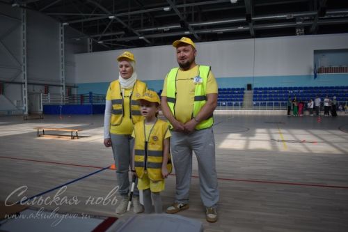 В Аксубаеве прошли соревнования «Папа, мама, я – дружная семья»