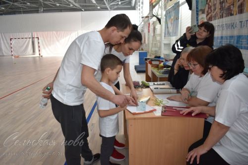 В Аксубаеве прошли соревнования «Папа, мама, я – дружная семья»