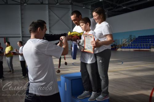 В Аксубаеве прошли соревнования «Папа, мама, я – дружная семья»