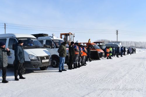 Службы Аксубаевского района проверили готовность к весеннему половодью