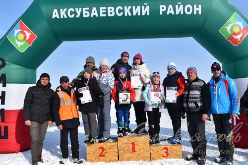 Аксубаевская «Лыжня Беловки» собрала 150 спортсменов