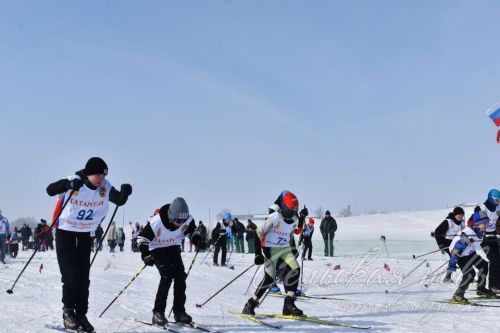 Аксубаевская «Лыжня Беловки» собрала 150 спортсменов