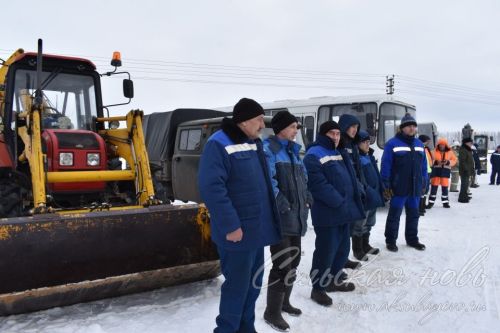 Аксубаевский Лесозавод «загорелся»: учения прошли успешно