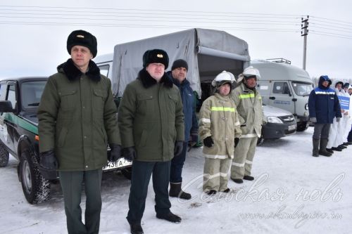 Аксубаевский Лесозавод «загорелся»: учения прошли успешно