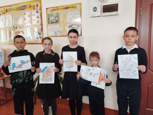 Староильдеряковские школьники вместе за сохранение природы и охрану птиц