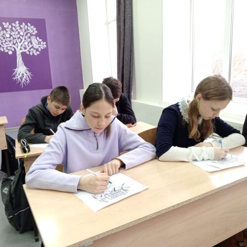 Авыл мәктәбендә бердәм гамәлләр көне геноцид корбаннарына багышланды