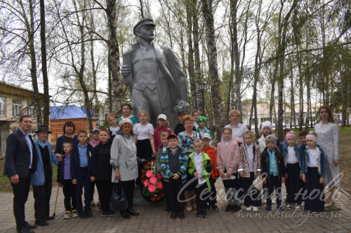 Аксубайлылар Ленинның туган көнен билгеләп үттеләр