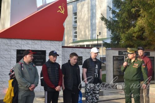 Аксубаевский юноша: пока – призывник, завтра – Родины солдат