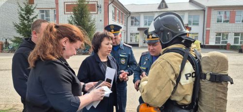 Неделя в Аксубаевской школе началась с сигнала учебной тревоги