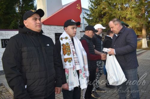 Аксубаевский юноша: пока – призывник, завтра – Родины солдат
