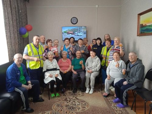 Ветеранам отраслей напомнили правила дорожного движения