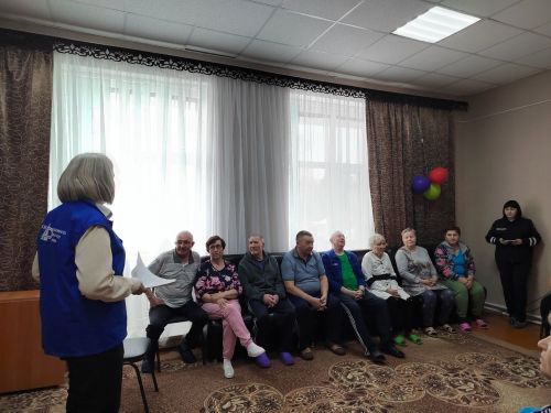 Ветеранам отраслей напомнили правила дорожного движения
