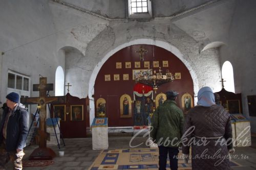 В православной церкви Аксубаевского района загорятся свечи на паникадиле