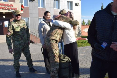 В Нурлате проводили добровольца на СВО