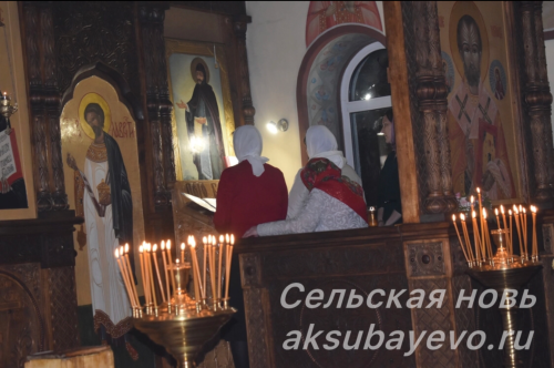 Аксубаевцы встретили Христово Воскресение