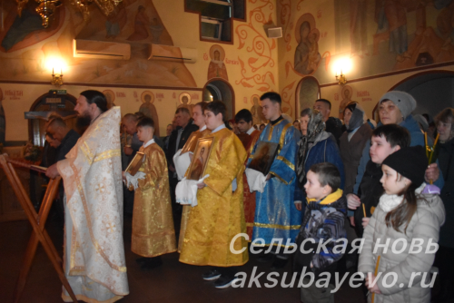 Аксубаевцы встретили Христово Воскресение