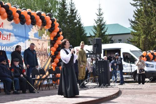 Аксубаевцы отпраздновали 79-ую годовщину Великой Победы