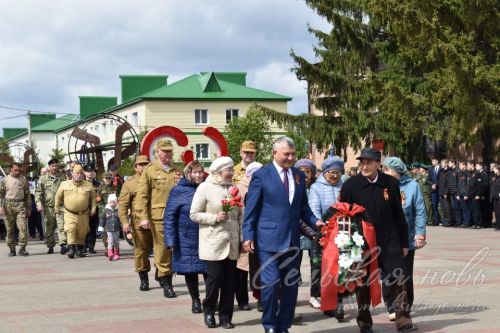 Аксубаевцы отпраздновали 79-ую годовщину Великой Победы
