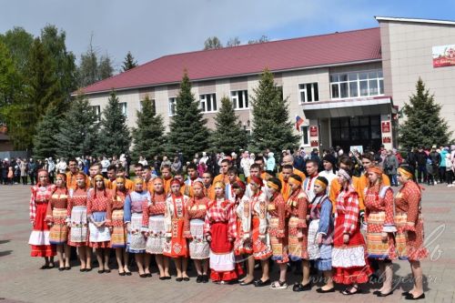 Аксубаевцы отпраздновали 79-ую годовщину Великой Победы