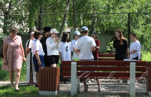 Мәктәп яны лагеренда иминлек нигезләре буенча чаралар циклы ачылды