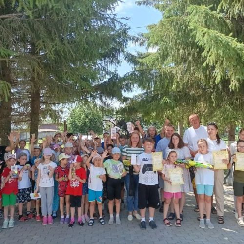 В пришкольном лагере демонстрировали знание устройства велосипеда и оказывали первую помощь