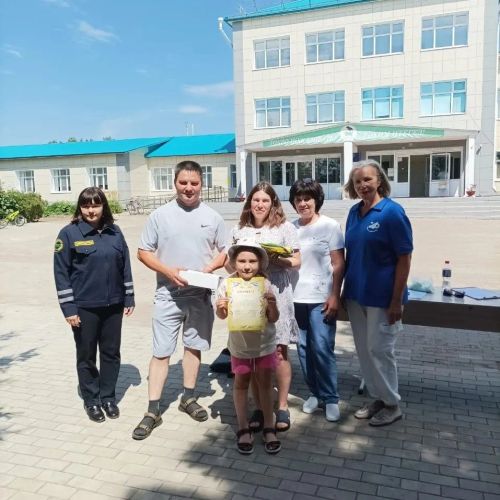 В пришкольном лагере демонстрировали знание устройства велосипеда и оказывали первую помощь