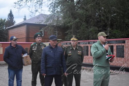 Аксубаевские призывники отправились на службу с добрыми напутствиями от участника СВО