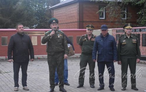 Аксубаевские призывники отправились на службу с добрыми напутствиями от участника СВО