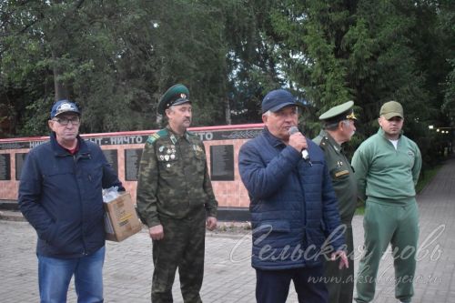 Аксубаевские призывники отправились на службу с добрыми напутствиями от участника СВО