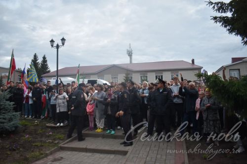 Аксубаевские призывники отправились на службу с добрыми напутствиями от участника СВО