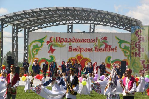 Сабантуй в Аксубаеве: яркий и незабываемый