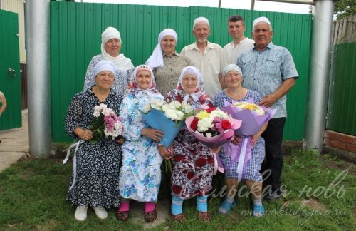 Девяностолетний юбиляр из Аксубаевского района принял поздравления