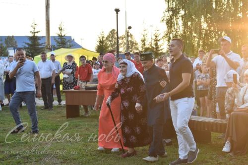 В Аксубаеве чествовали семьи долгожителей, с малышами, успешные в культуре и спорте