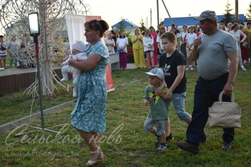 В Аксубаеве чествовали семьи долгожителей, с малышами, успешные в культуре и спорте