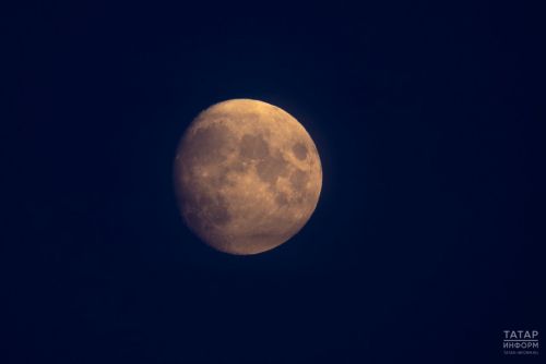 Сегодня Татарстанцы смогут увидеть «Осетровую Луну»