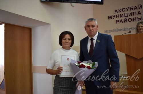 Аксубаевцы удостоились поощрения Центризбиркома РТ