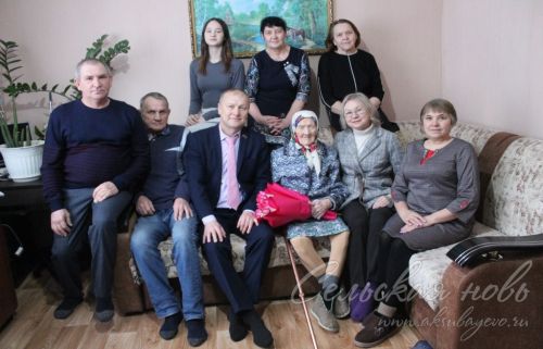 Жительница Аксубаевского района отметила 90-летие в первый день 2025 года