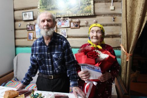 Аксубаевский ветеран встретила юбилей вместе с 90-летним  супругом