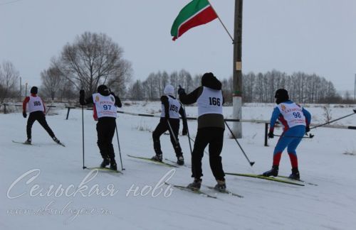 Аксубаевские школьники состязались на районной лыжне