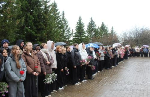 В Аксубаеве открыли мемориальную доску в память о Михаиле Барышеве