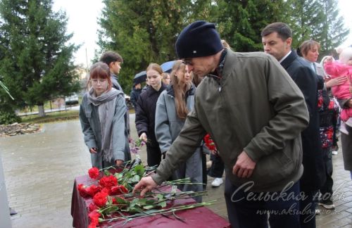 В Аксубаеве открыли мемориальную доску в память о Михаиле Барышеве