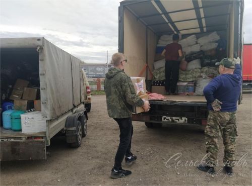 Аксубаевцы довезли до защитников 41-й гуманитарный конвой