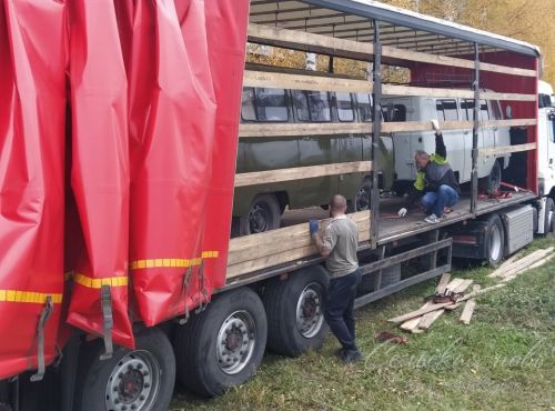 Аксубаевцы довезли до защитников 41-й гуманитарный конвой