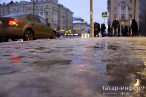 В Татарстане ожидается гололедица — Госавтоинспекция напоминает водителям о правилах безопасности