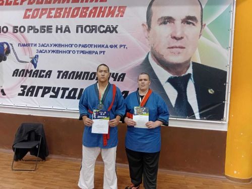 Аксубаевские борцы вошли в тройку лучших на Всероссийских соревнованиях