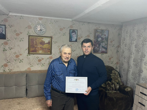 Аксубай авыл хуҗалыгы тармагы ветеранын юбилее белән район башлыгы котлады