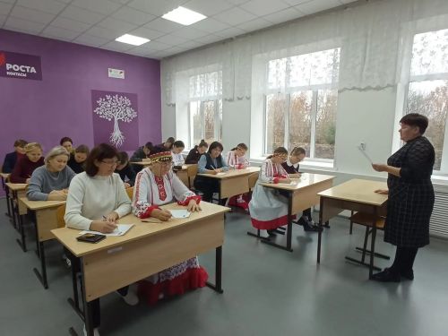 Чуаш телендә диктант яздылар