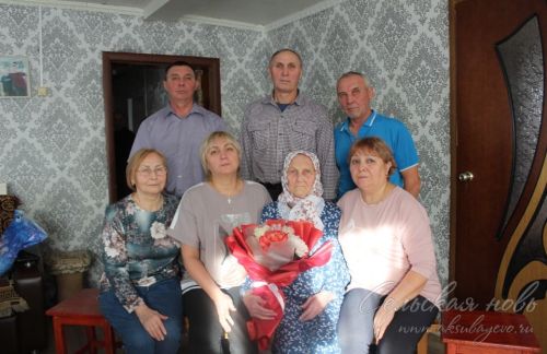 Аксубаевский ветеран трудовой путь начала с 11 лет
